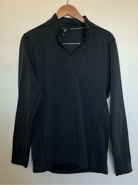 Ten Thousand Men's Black Long-Sleeve Quarter-Zip Pullover Tactical Outdoor